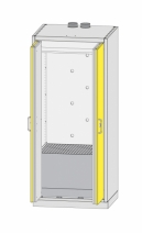 Szafa zabezpieczająca ognioodporna, Compact LL 2, 90 min, beczka 1*200 l, składowanie pasywne