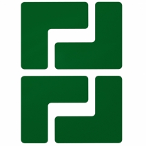 Symbole L do oznaczania powierzchni płaskich, wym. 50.8 mm x 127 mm, opak. 20 szt